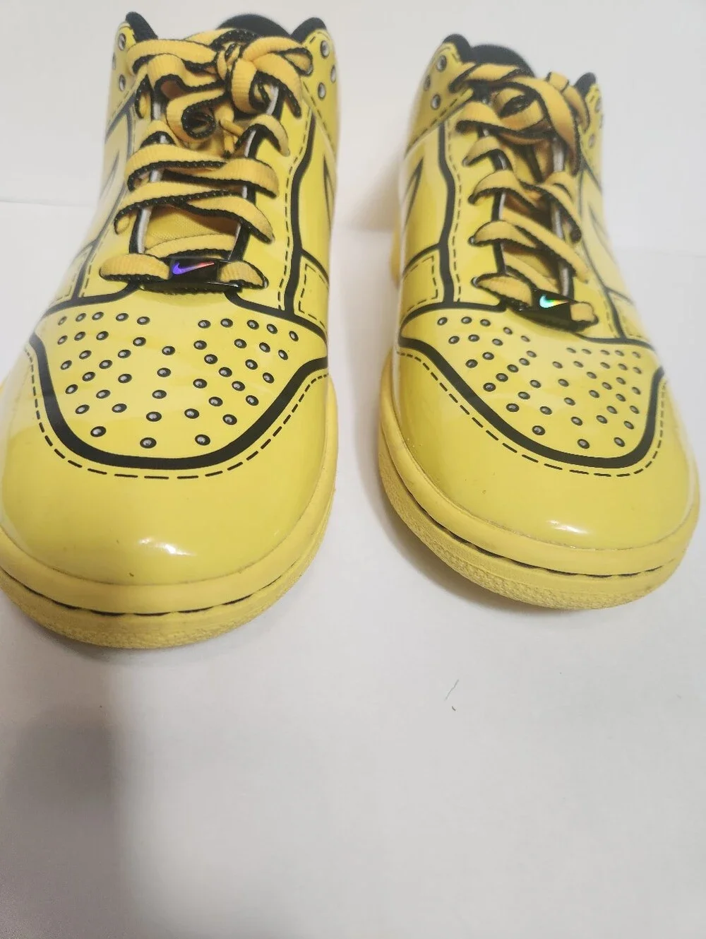 Nike Dunk Low X Lego Yellow Sneakers